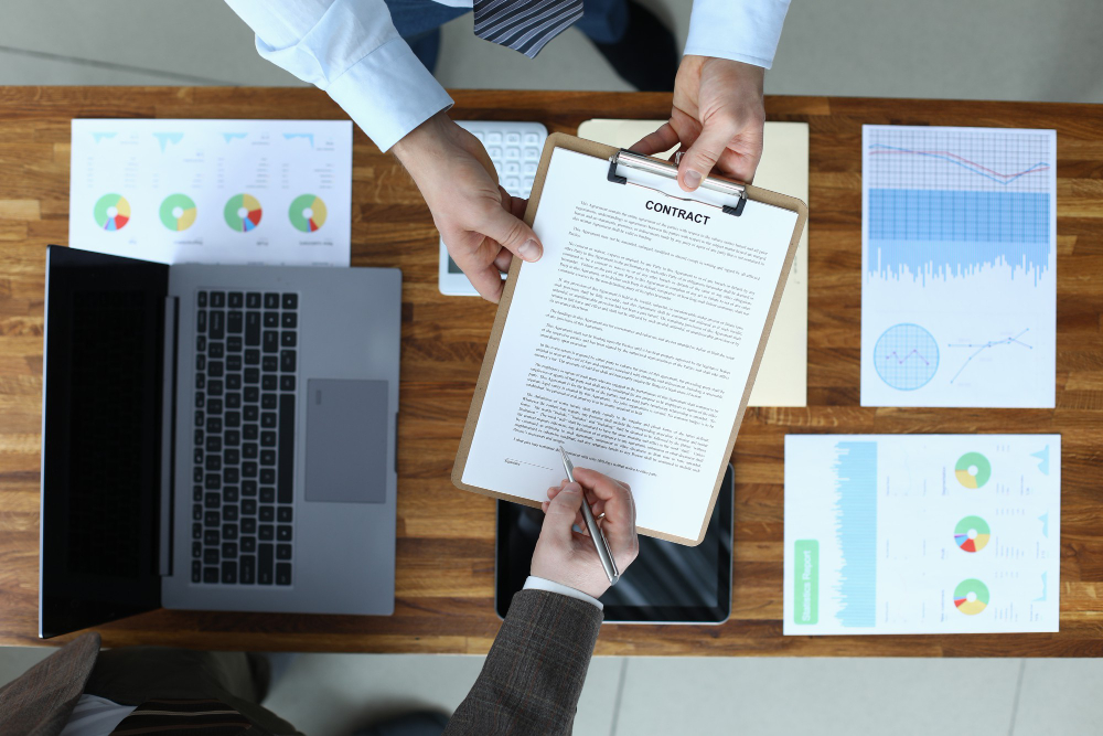 Trade by agency contracts